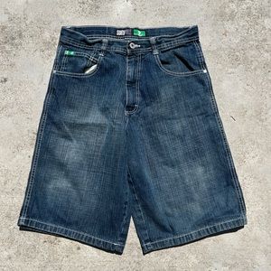 Southpole Green Tab Jorts